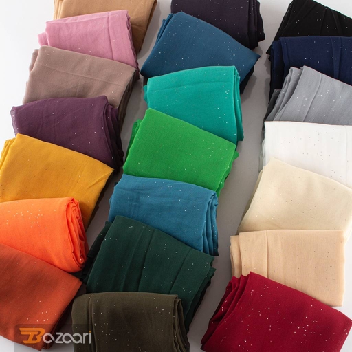 شال حریر کرپ شاین وارداتی