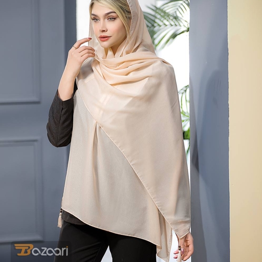شال رنگبندی ساده فاویانا