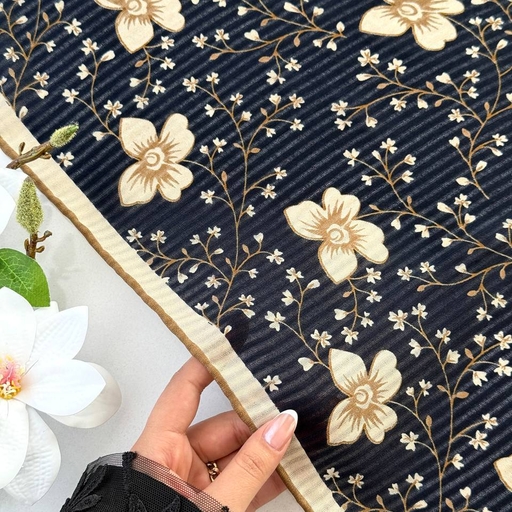 روسری نخی دست دوز