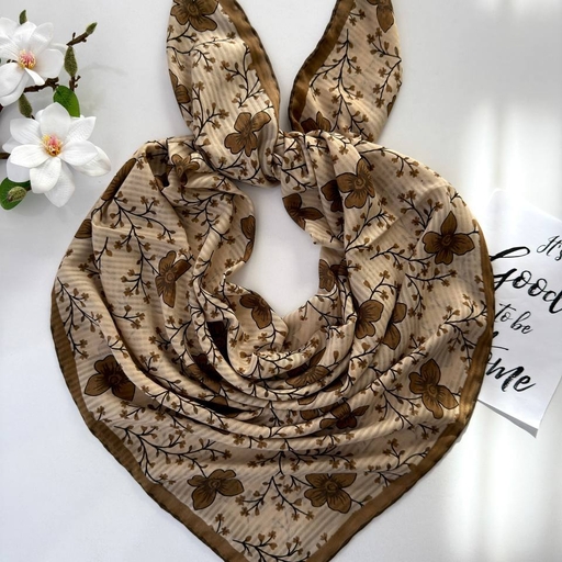 روسری نخی دست دوز