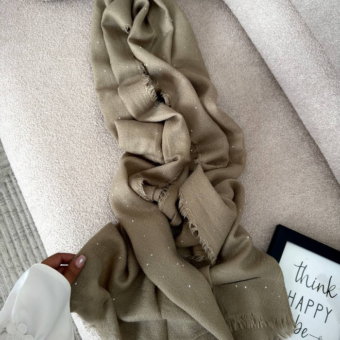 شال کنفی پولکی