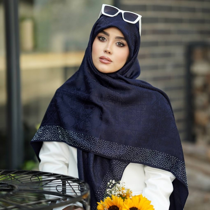 روسری پانو طرح Dior