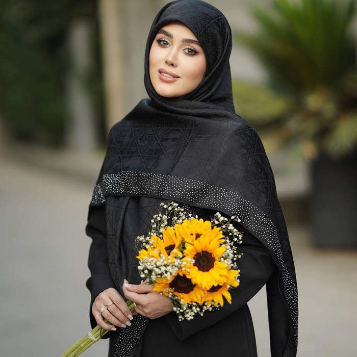 روسری پانو طرح Dior