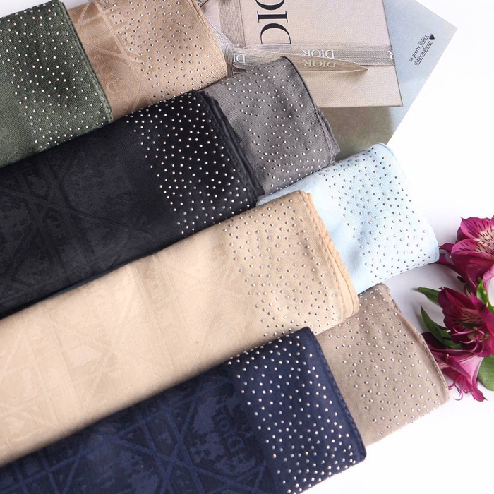 روسری پانو طرح Dior